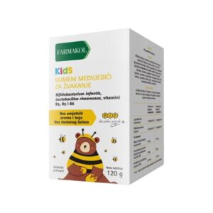 PIP FARMAKOL KIDS GUMENI MEDVJEDIĆI ZA POTPORU CRIJEVNE MIKROBIOTE I IMUNITETA A60