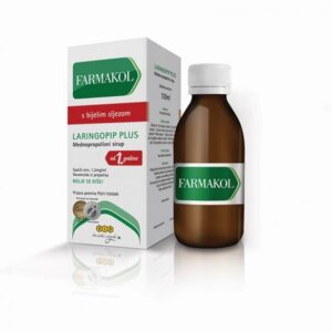 PIP FARMAKOL LARINGOPIP MEDNOPROPOLISNI SIRUP KOD SUHOG I KOMBINIRANOG KAŠLJA 120ML