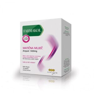 PIP FARMAKOL MATIČNA MLIJEČ 1400MG ZA JAČANJE IMUNITETA 10 AMPULA