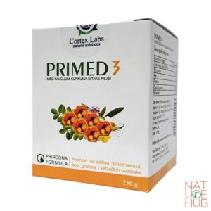 PRIMED 3 MED+KALCIJ+KURKUMA ZA ZDRAVLJE KOŠTANOG SUSTAVA 250G