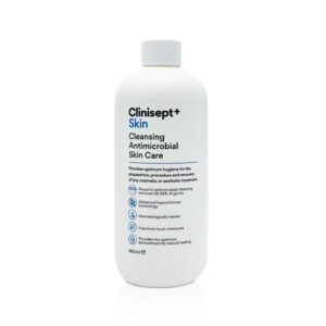 CLINISEPT+ CLEANSING ANTIMICROBIAL SKIN CARE OTOPINA ZA DEZINFEKCIJU KOŽE PRIJE TRETMANA 400ML