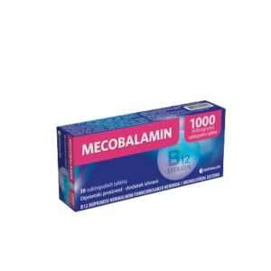 MECOBALAMIN 1000MCG VITAMIN B12 30 SUBLINGVALNIH KAPSULA