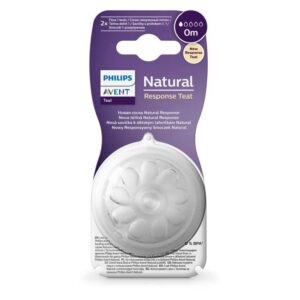 AVENT NATURAL RESPONSE SILIKONSKI SISAČ 2 KOMADA