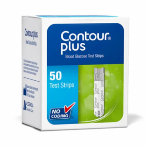 BAYER CONTOUR PLUS TEST TRAKE ZA MJERENJE GLUKOZE U KRVI 50 KOMADA