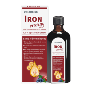 DR THEISS IRON ENERGY SIRUP ŽELJEZO+VITAMINI 250ML