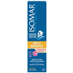 ISOMAR DEKONGESTIVNI SPREJ S HIJALURONSKOM KISELINOM KOD ZAČEPLJENOG NOSA 100ML