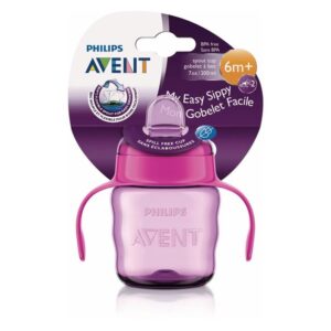 AVENT MY EASY SIPPY BOČICA ZA PITI S MEKANIM NASTAVKOM (6+) GIRL 200ML