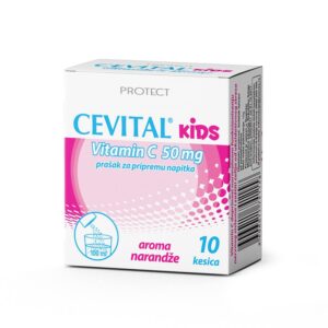 CEVITAL KIDS VITAMIN C 50MG 10 VREĆICA