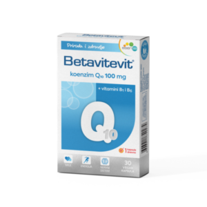BETAVITEVIT KOENZIM Q10 100MG ZA ZDRAVLJE SRCA 30 KAPSULA