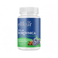 ELIKSIR PHYTOPHARM DIVLJA BOROVNICA+GORKA DINJA+CIMET 60 KAPSULA