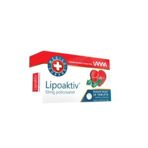 LIPOAKTIV DODATAK KOD POVIŠENOG KOLESTEROLA 30 TABLETA
