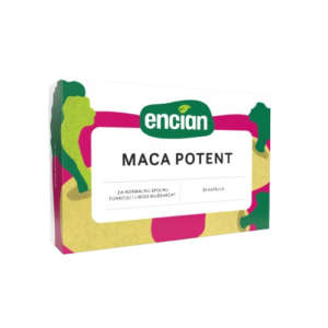 ENCIAN MACA POTENT ZA LIBIDO KOD MUŠKARACA 30 KAPSULA