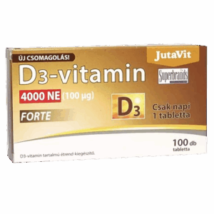 JUTAVIT VITAMIN D3 4000IU FORTE KAPSULE