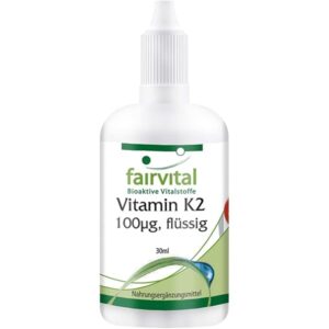 FAIRVITAL VITAMN K2 100MCG KAPI ZA ZDRAVE KOSTI 50ML