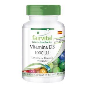 FAIRVITAL VITAMIN D3 1000IU 90 KAPSULA