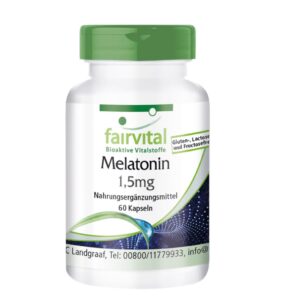 FAIRVITAL MELATONIN 1,5MG ZA LAKŠI SAN 60 KAPSULA