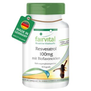 FAIRVITAL RESVERATROL 100MG+BIOFLAVONOIDI SNAŽNI ANTIOKSIDANS 90 KAPSULA