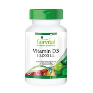 FAIRVITAL VITAMIN D3 10000IU 120 TABLETA