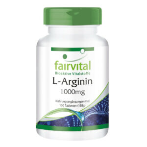 FAIRVITAL L-ARGININ 1000MG 100 TABLETA