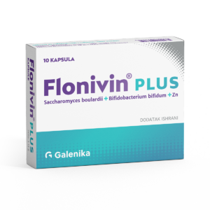 FLONIVIN PLUS PROBIOTIK ZA NORMALIZACIJU CRIJEVNE MIKROFLORE 10 KAPSULA
