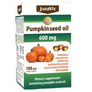 JUTAVIT ULJE SJEMENKI BUNDEVE 600MG ZA ZDRAVLJE PROSTATE 100 KAPSULA