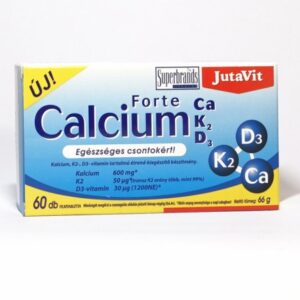 JUTAVIT KALCIJ FORTE +VITAMIN D3+K2 ZA ZDRAVE KOSTI 30 TABLETA