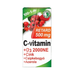 DR CHEN VITAMIN C 500MG+D3+CINK+ŠIPAK+ACEROLA RETARD TABLETE A105