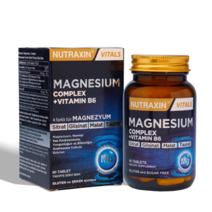 NUTRAXIN MAGNEZIJ KOMPLEK+VITAMIN B6 60 TABLETA