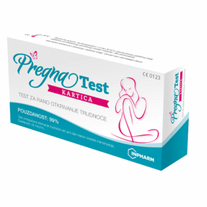 PREGNA TEST ZA UTVRĐIVANJE TRUDNOĆE KARTICA