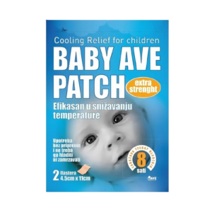 AVE PATCH BABY FLASTERI ZA SNIŽAVANJE TEMPERATURE