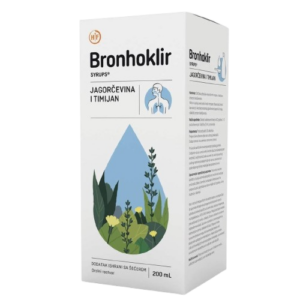 BRONHOKLIR JAGLAC+TIMIJAN SIRUP ZA ISKAŠLJAVANJE 200ML