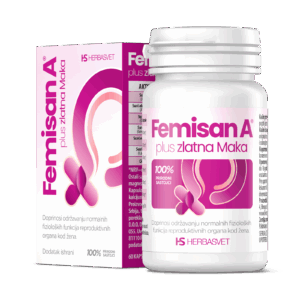 FEMISAN A KAPSULE PLUS ZLATNA MACA ZA HORMONSKU RAVNOTEŽU A60