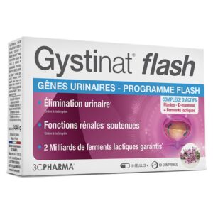 GYSTINAT FLASH DODATAK KOD URIANRNIH INFEKCIJA BRUSNICA+PROBIOTICI 10+10