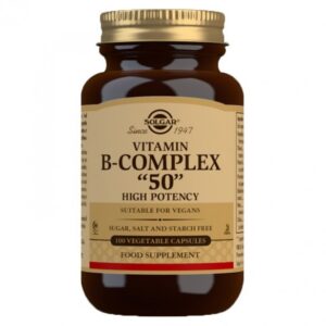 SOLGAR VITAMIN B-KOMPLEKS 50 100 TABLETA