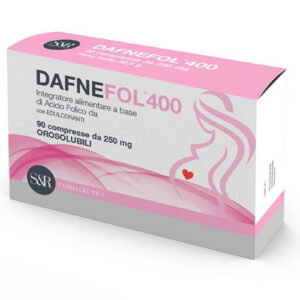 S&R DAFNEFOL 400 AKTIVNA FOLNA KISELINA 90 SUBLINGVALINIH TABLETA