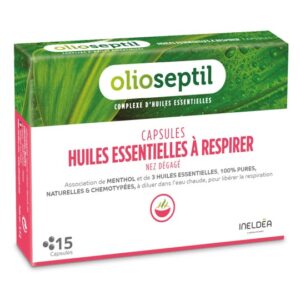 OLIOSEPTIL HUILES ESSENTIELLES A RESPIRER KAPSULE ZA INHALACIJU 15 KOMADA
