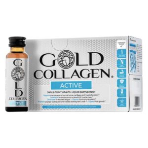 GOLD COLLAGEN AKTIVE KOSA,KOŽA NOKTI 10 BOČICA