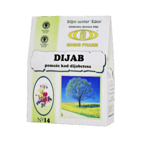 MOBIS ČAJ DIJAB ZA REGULACIJU ŠEĆERA U KRVI 14 100G