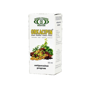 MOBIS ORKACIPIN ORALNE KAPI KOD PARAZITA 50ML