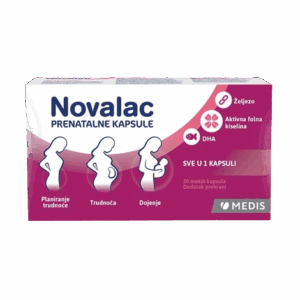 NOVALAC PRENATAL KAPSULE ZA TRUDNICE I DOJILJE A30