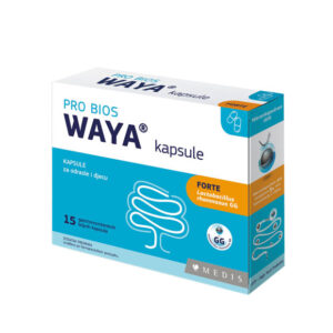 WAYA BIOTIC FORTE KAPSULE PROBIOTIK 15 KAPSULA