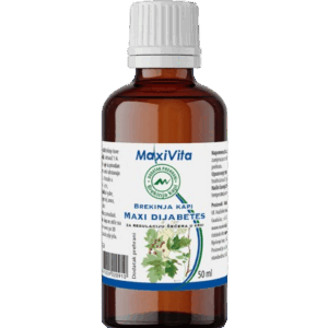 MAXIVITA DIJABETES ORALNE KAPI ZA REGULACIJU ŠEĆERA U KRVI 30ML