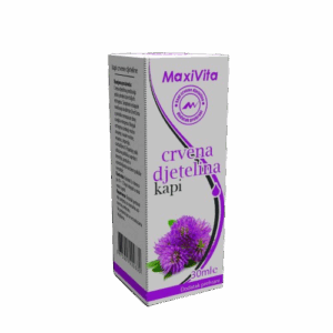 MAXIVITA CRVENA DJETELINA KAPI 30ML