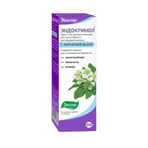 EVALAR ENDOKRINOL KREMA ZA ZDRAVLJE ŠTITNE ŽLIJEZDE 50ML