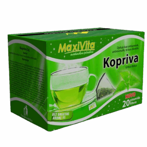 MAXIVITA ČAJ FILTER KOPRIVA LIST 20 VREĆICA