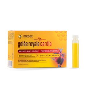 MEDEX GELEE ROYAL CARDIO 2000MG MATIČNA MLIJEČ+KOENZIM Q10 10 BOČICA