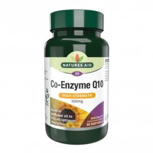 NATURES AID CO-ENZYME Q10 100MG 30 KAPSULA