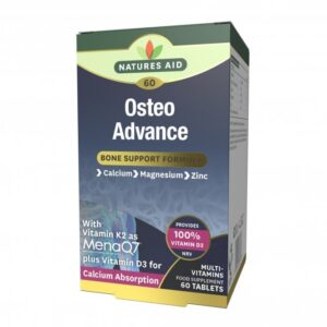 NATURES AID OSTEO ADVANCE DODATAK ZA ZDRAVE KOSTI 60 TABLETA