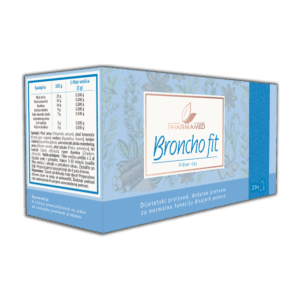 PHARMAMED BRONCHO FIT ČAJ FILTER 20 VREĆICA