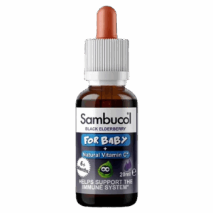 SAMBUCOL BABY KAPI SA CRNOM BAZGOM+VITAMIN C ZA IMUNITET 20ML